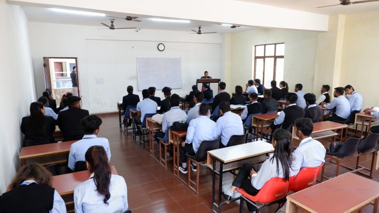 BSc nursing students in the class