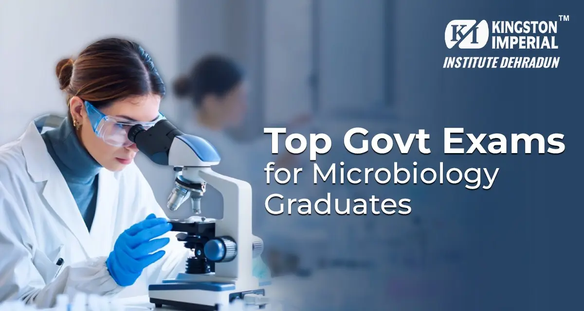 top govt exam for microbiology graduate