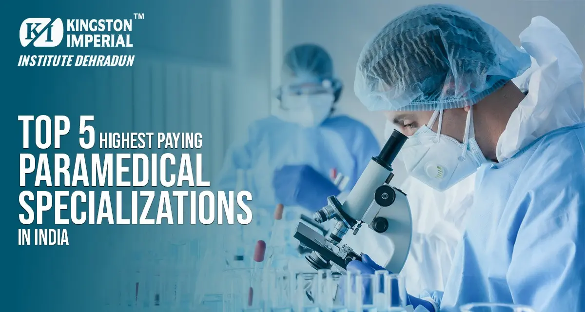 paramedical specializations in India