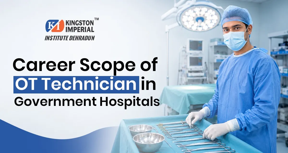 career scope of ot technician in government hospitals